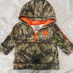 Baby Boys Camo Carhartt Hoodie